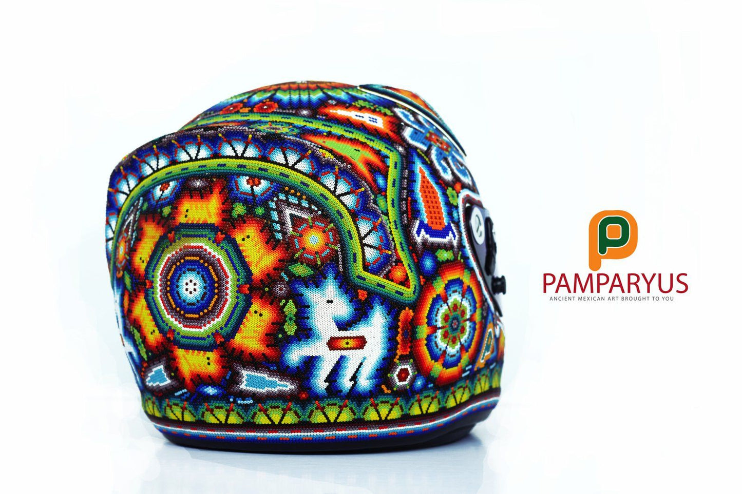 Casco Huichol Arte Huichol - Pamparyus