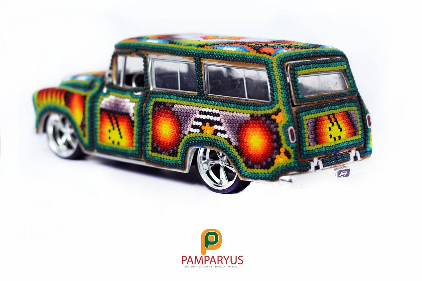 Suburban 1957 Huichol Arte Huichol - Pamparyus