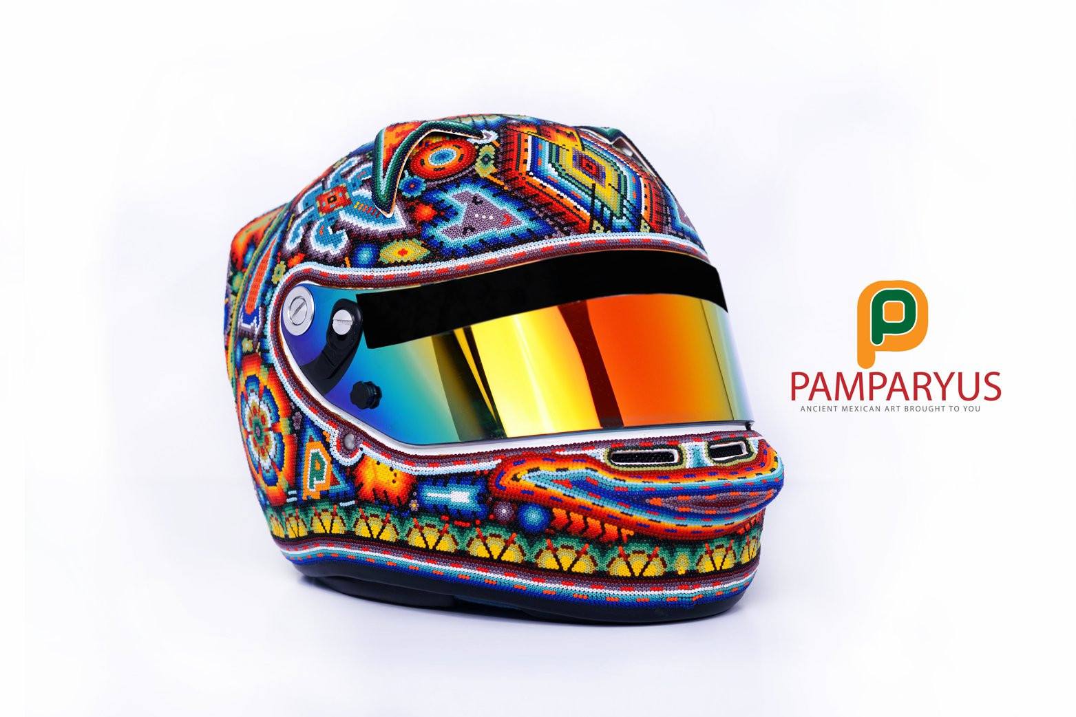 Casco Huichol Arte Huichol - Pamparyus 