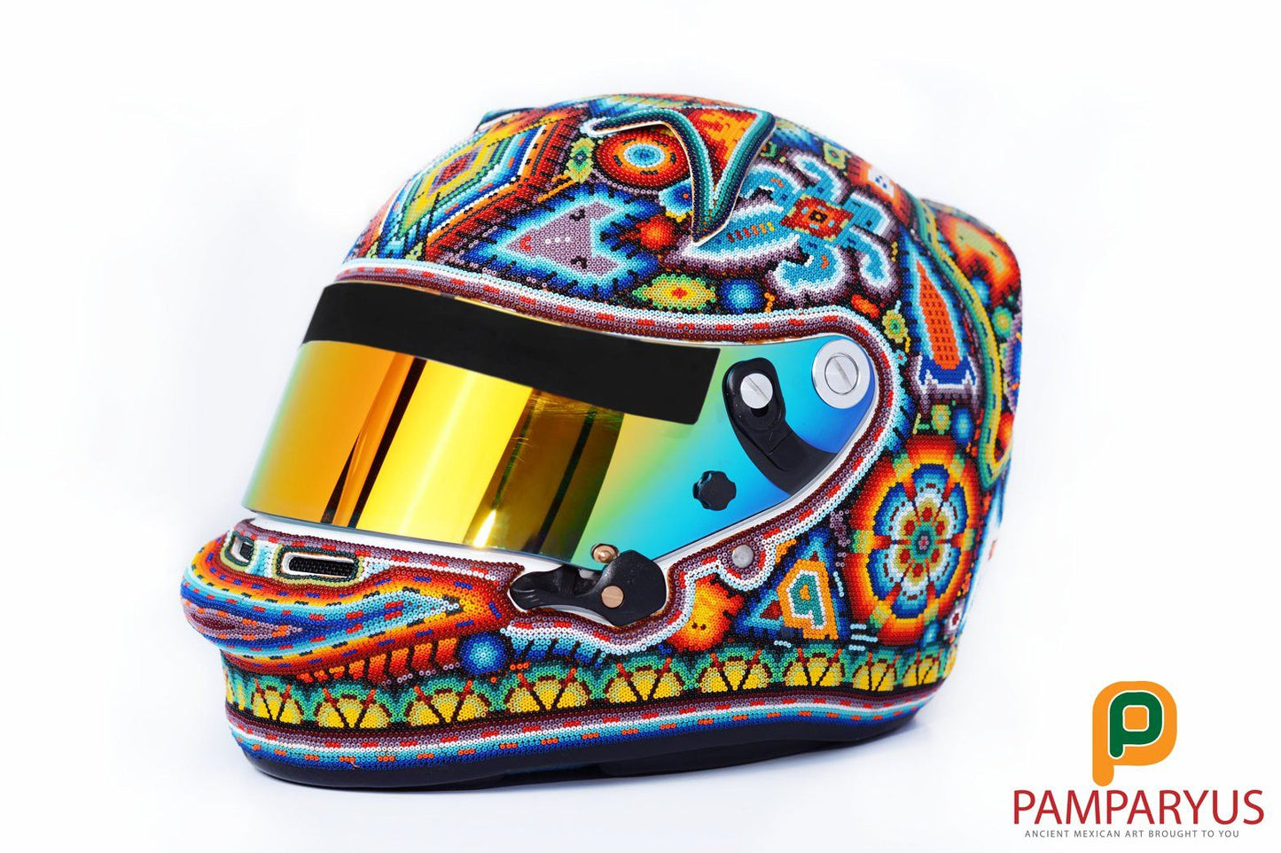 Casco Huichol Arte Huichol - Pamparyus 