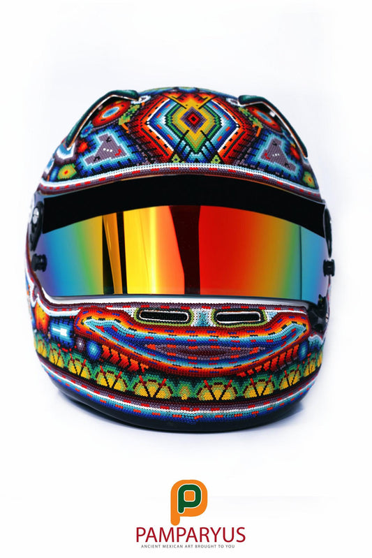 Casco Huichol Arte Huichol - Pamparyus 