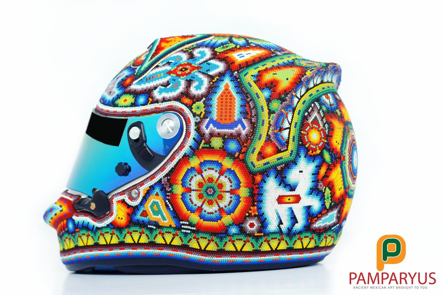 Casco Huichol Arte Huichol - Pamparyus 