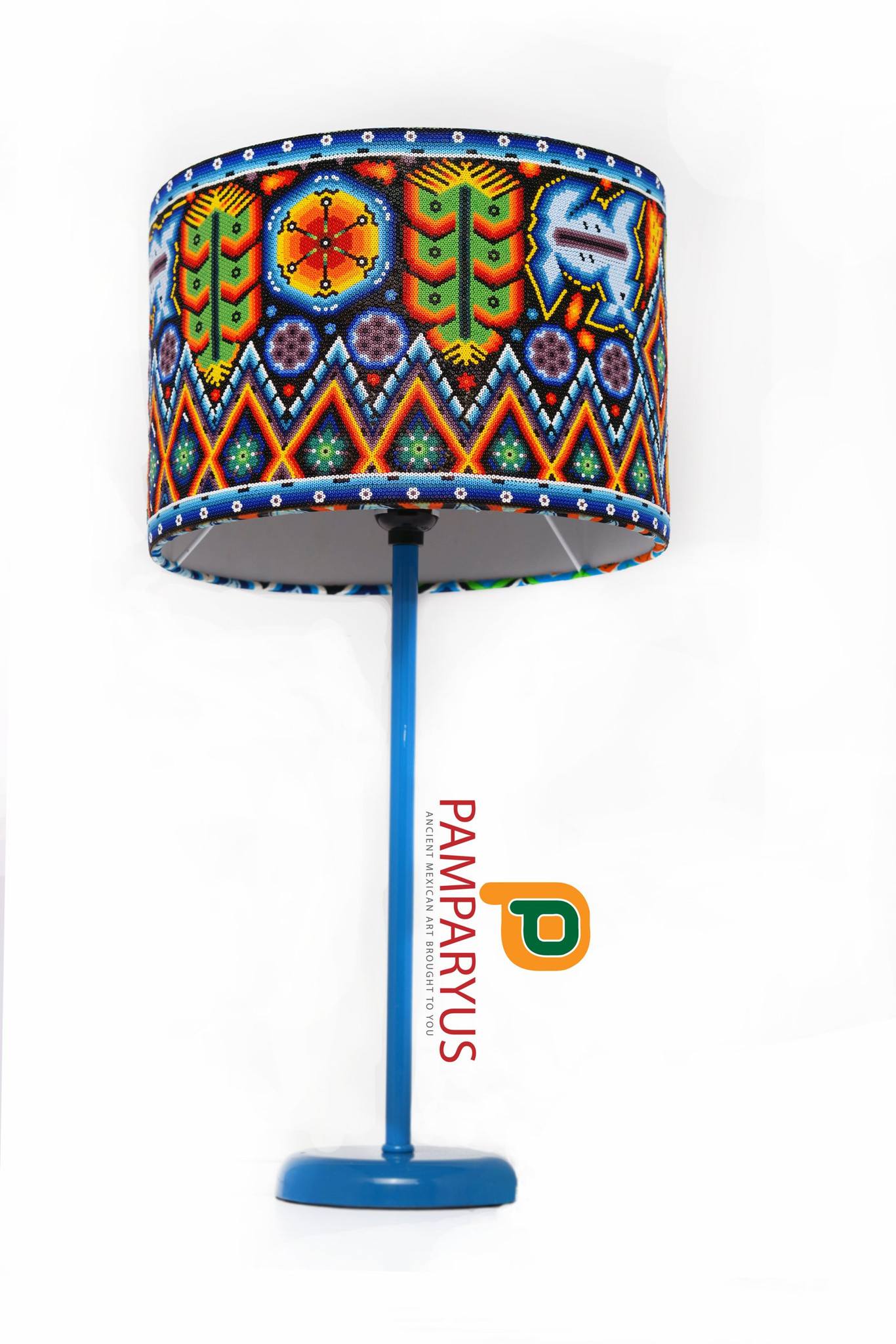 Lampara Huichol Arte Huichol - Pamparyus 
