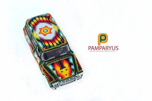 Suburban 1957 Huichol Arte Huichol - Pamparyus 