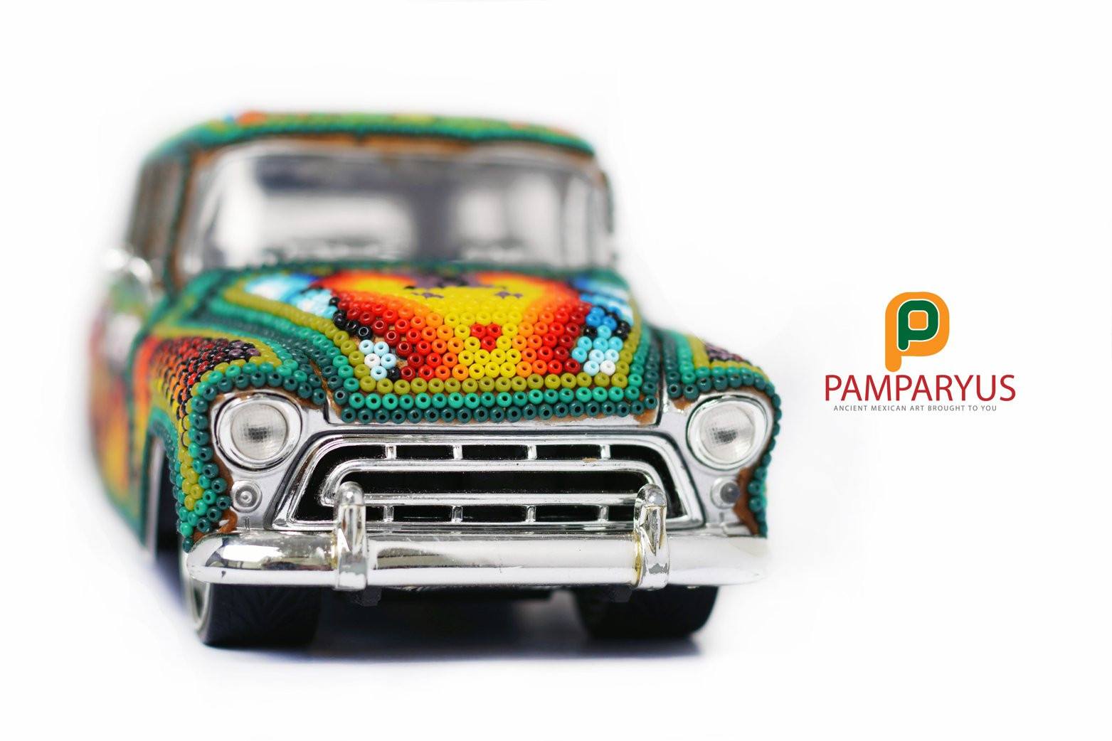 Suburban 1957 Huichol Arte Huichol - Pamparyus 