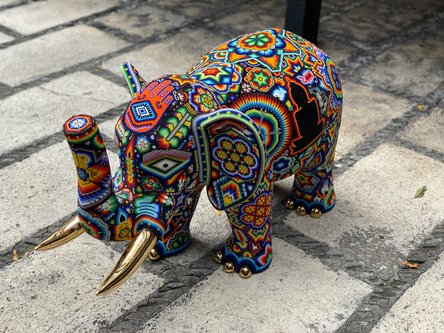 Elefante Huichol Buddha - Pamparyus