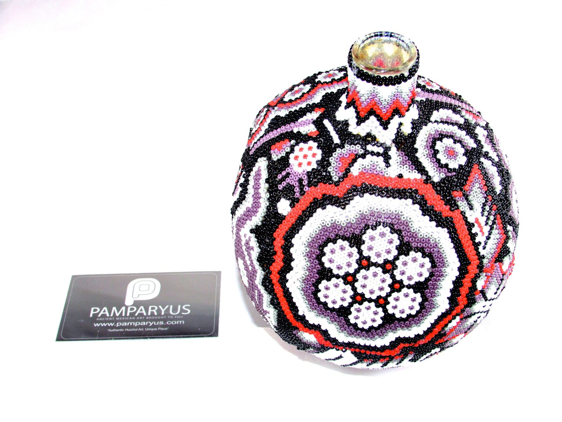 Licorera Huichol Arte Huichol - Pamparyus 