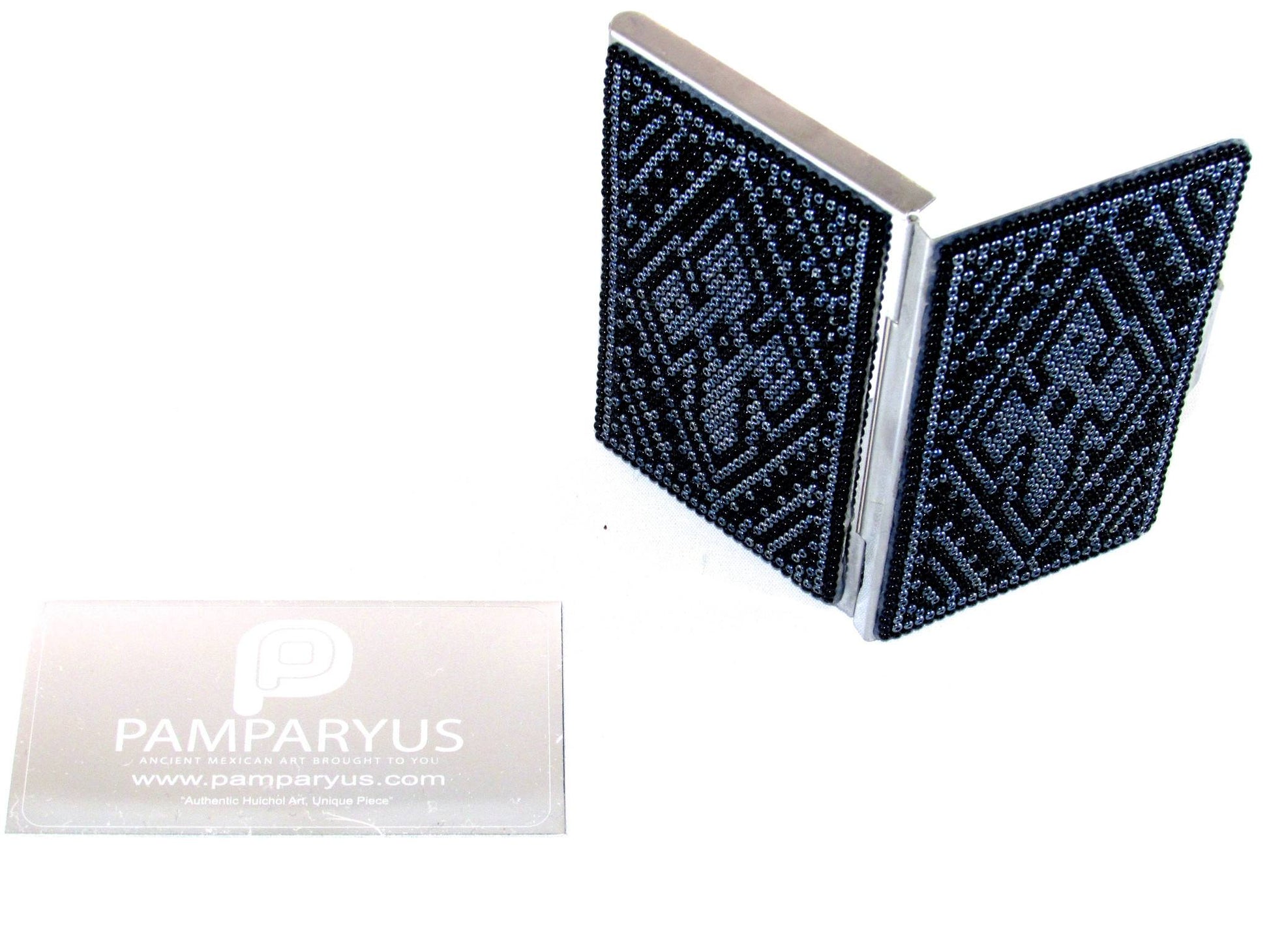 Tarjetero Huichol Arte Huichol - Pamparyus 