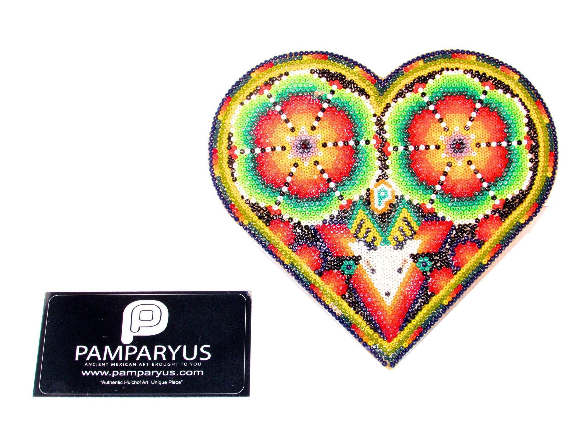 Corazón Huichol Arte Huichol - Pamparyus 