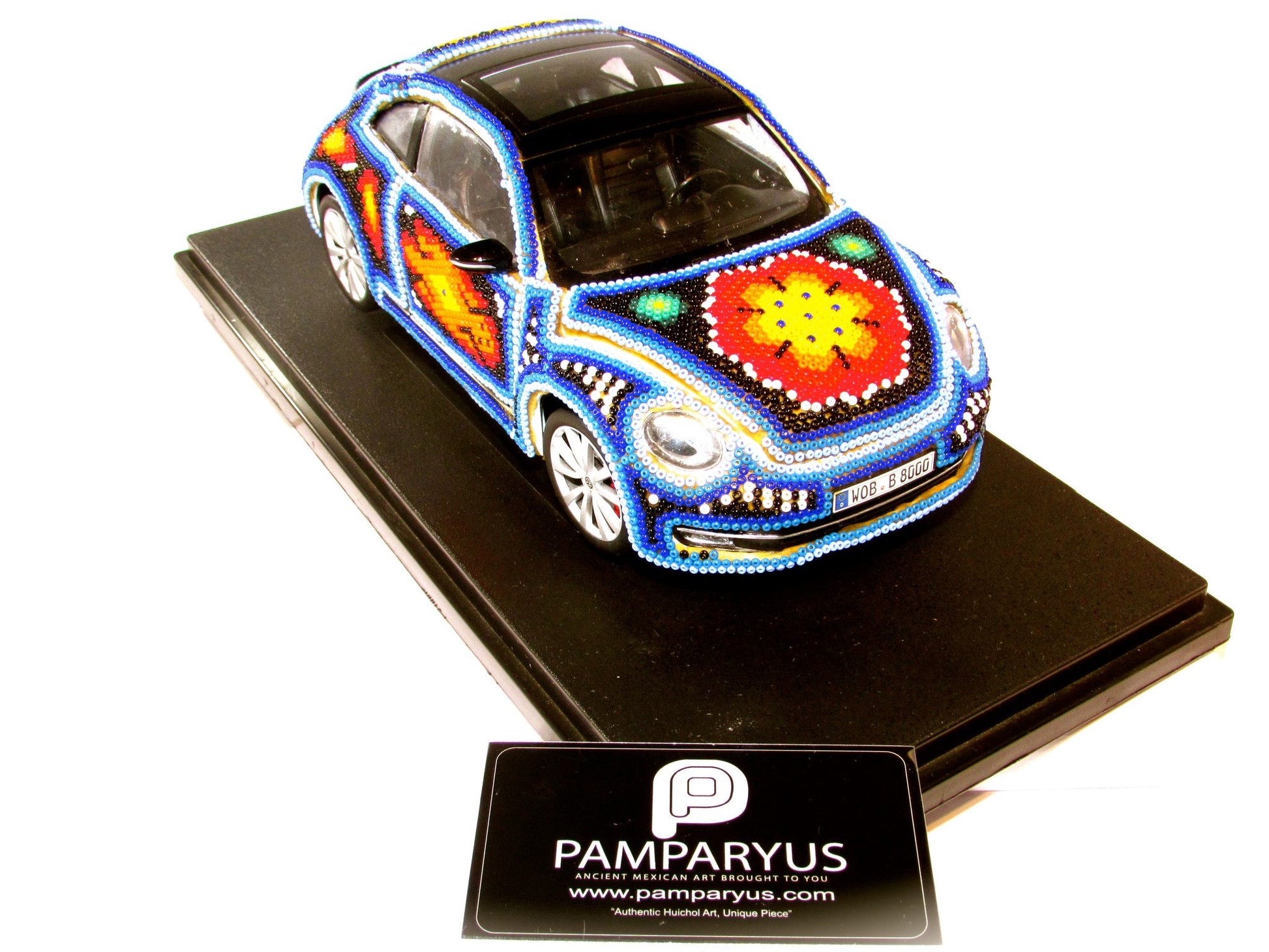 Beetle Huichol Arte Huichol - Pamparyus 