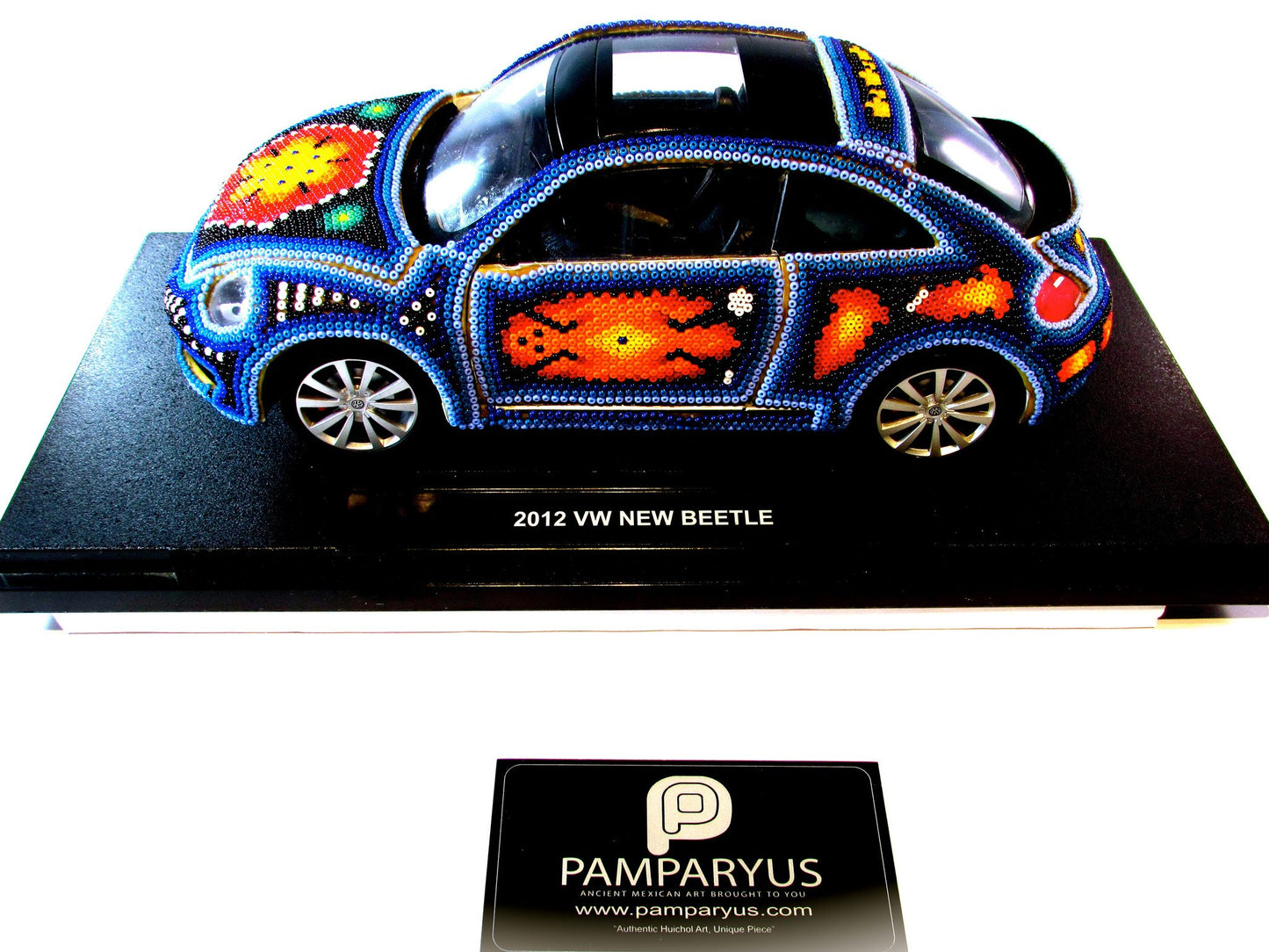 Beetle Huichol Arte Huichol - Pamparyus 