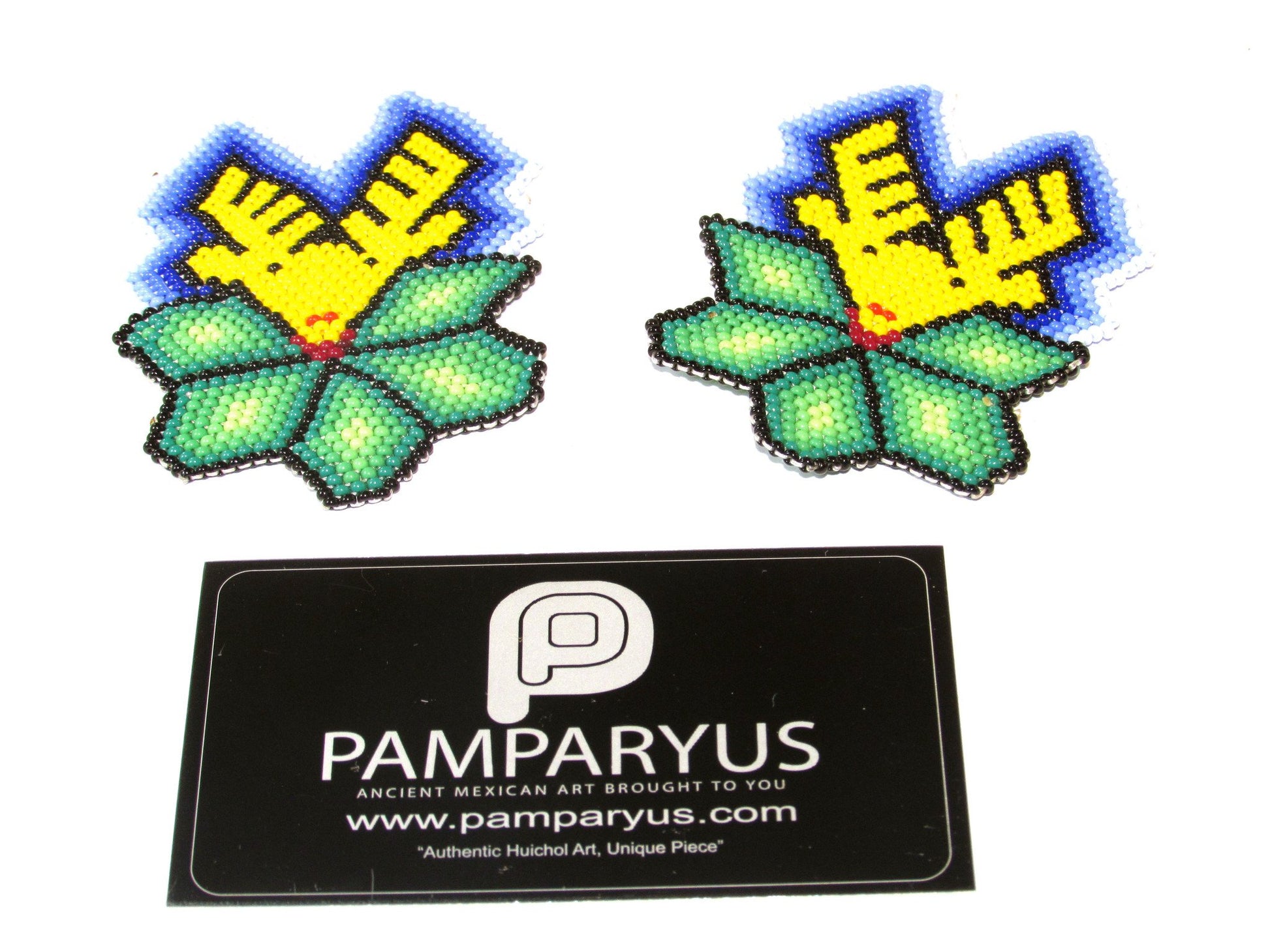 Parche Huichol Arte Huichol - Pamparyus 