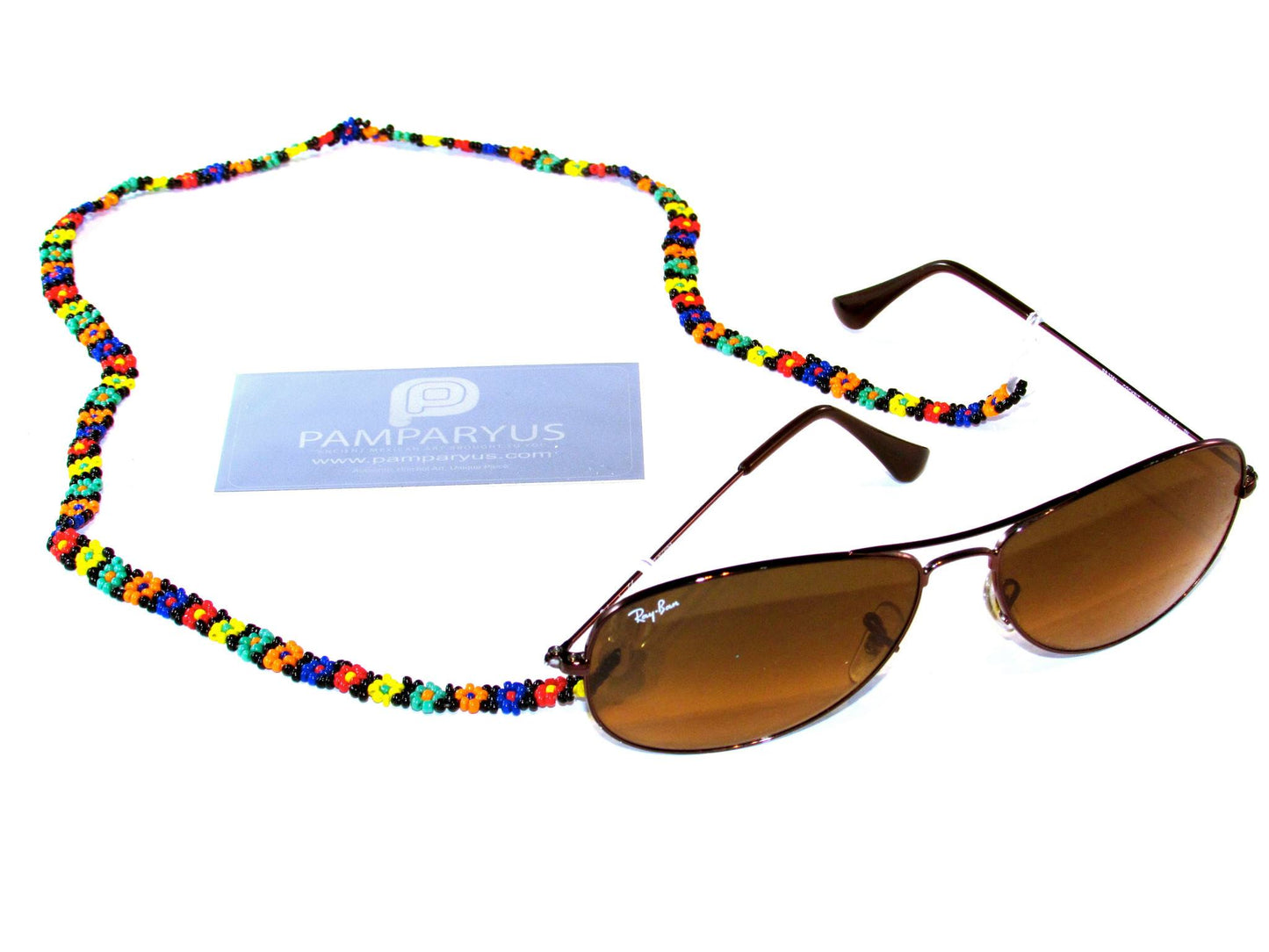 Sujeta Lentes Arte Huichol - Pamparyus 