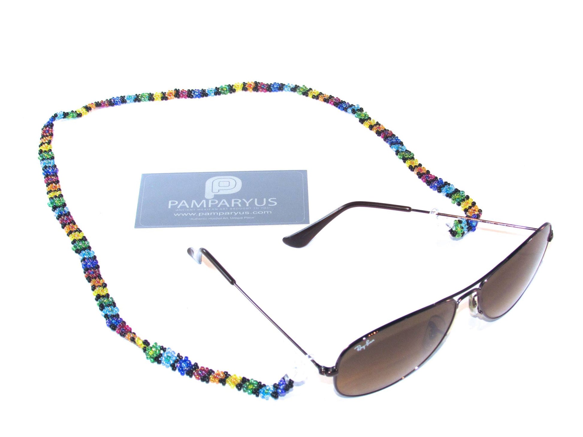 Sujeta Lentes Arte Huichol - Pamparyus 