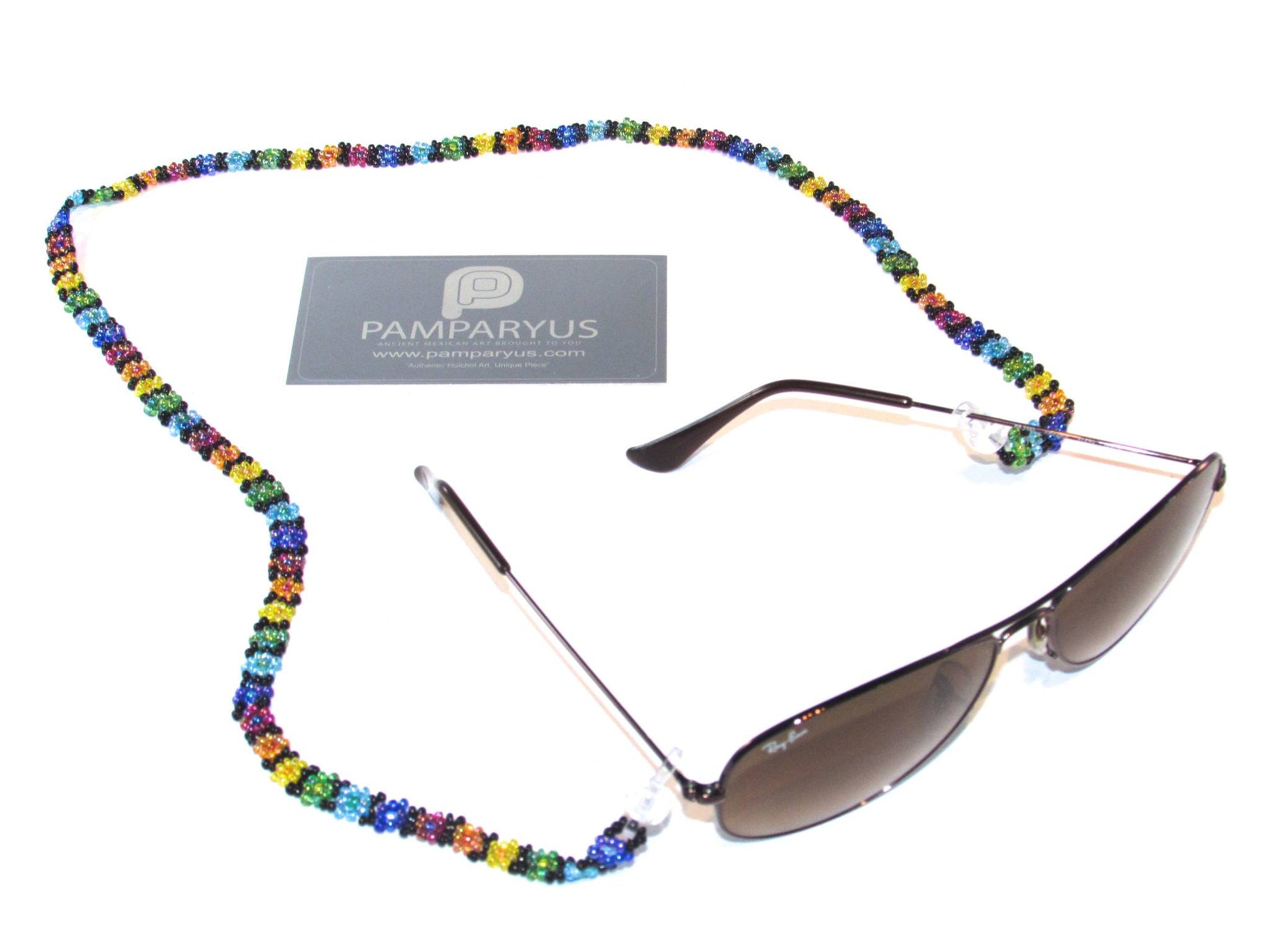 Sujeta Lentes Arte Huichol - Pamparyus 