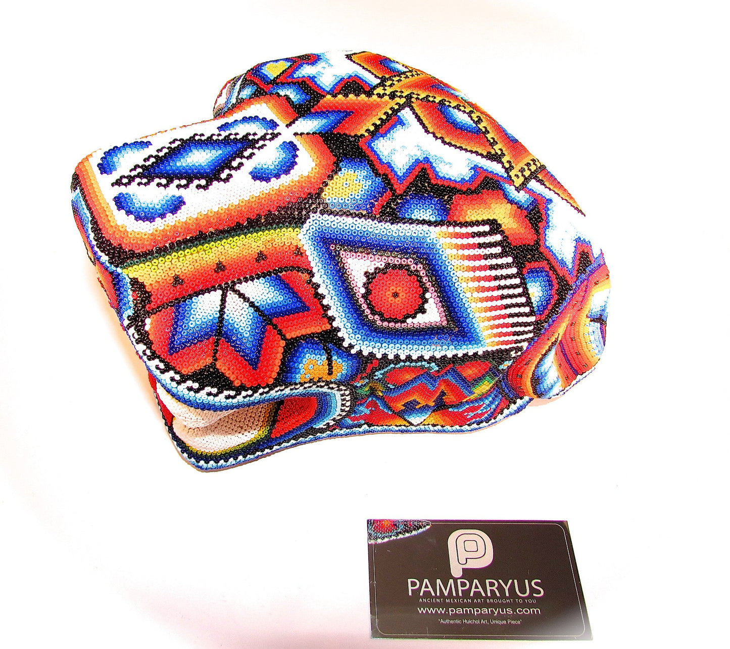 Jaguar Huichol Arte Huichol - Pamparyus 