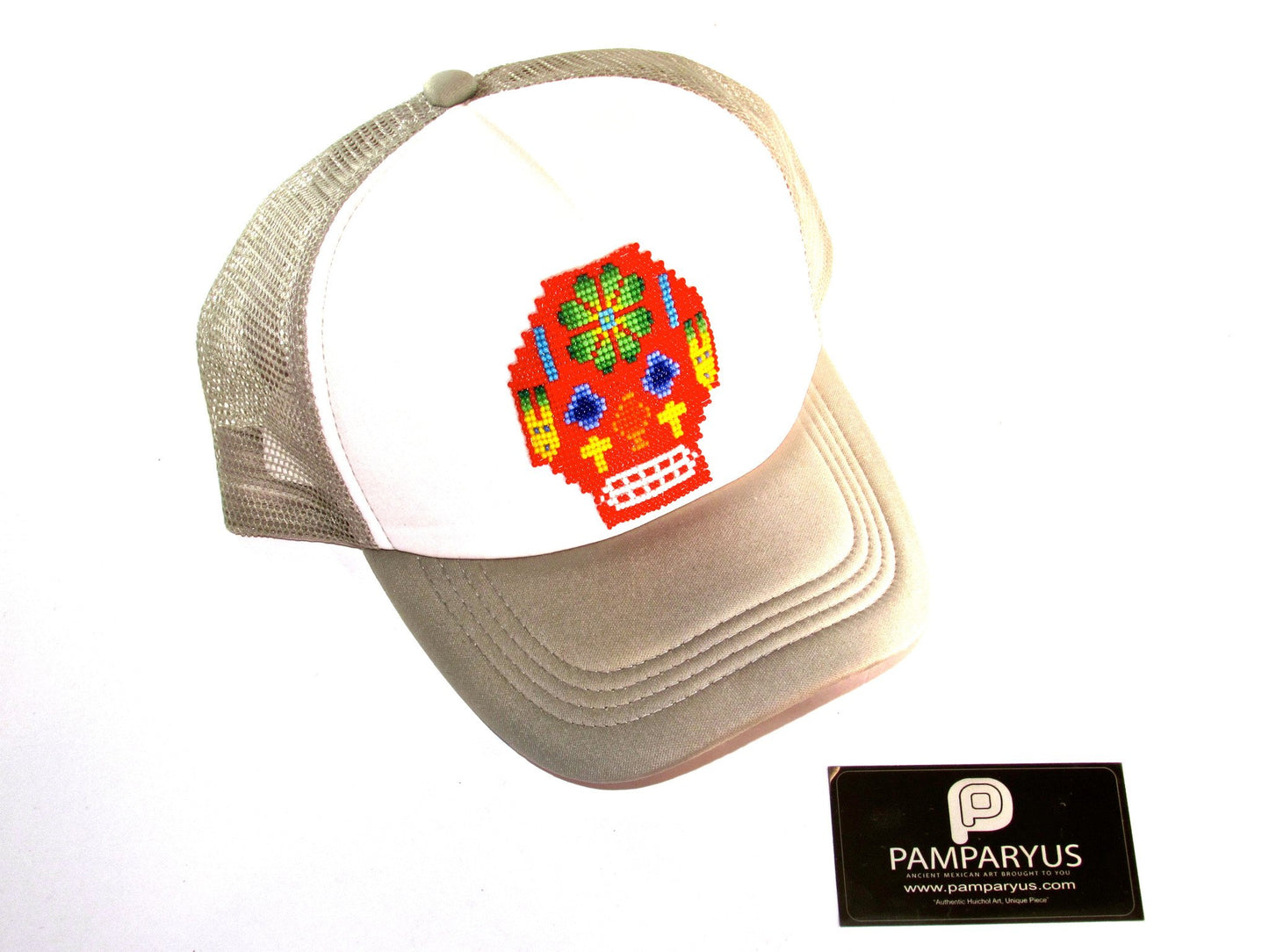 Gorra en Arte Huichol Arte Huichol - Pamparyus 
