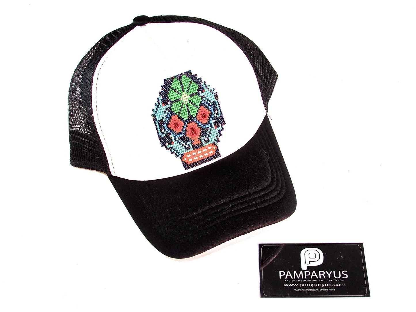 Gorra en Arte Huichol Arte Huichol - Pamparyus 
