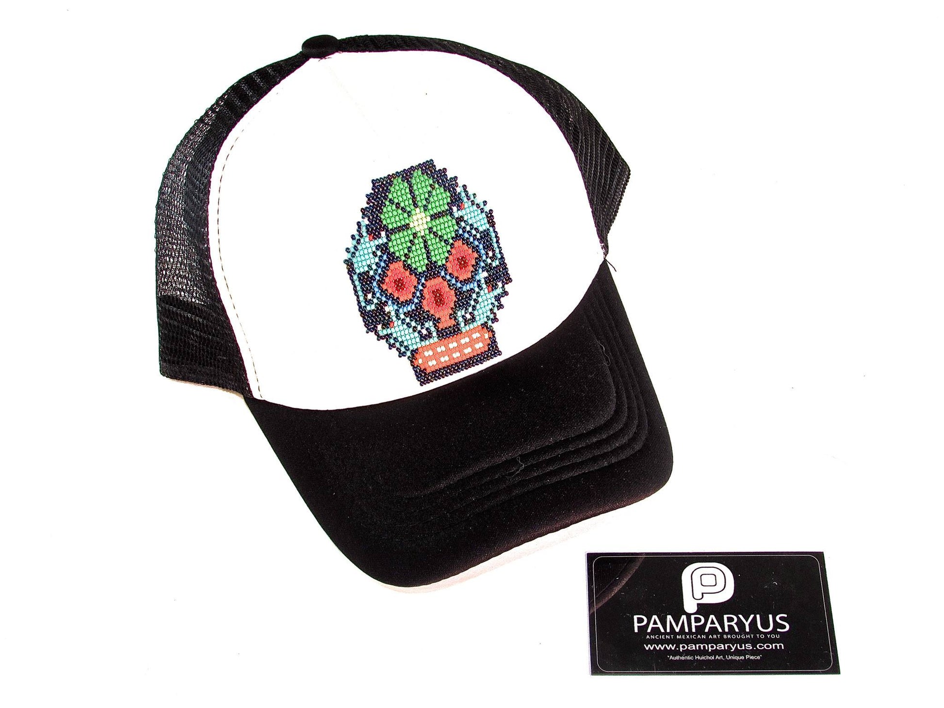 Gorra en Arte Huichol Arte Huichol - Pamparyus 