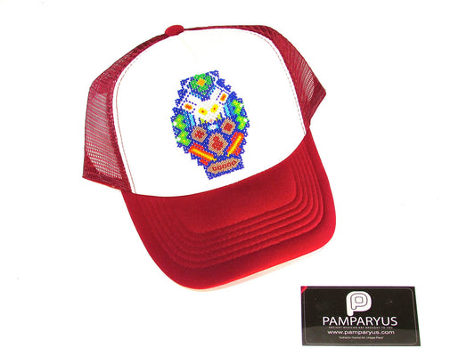 Gorra en Arte Huichol Arte Huichol - Pamparyus 