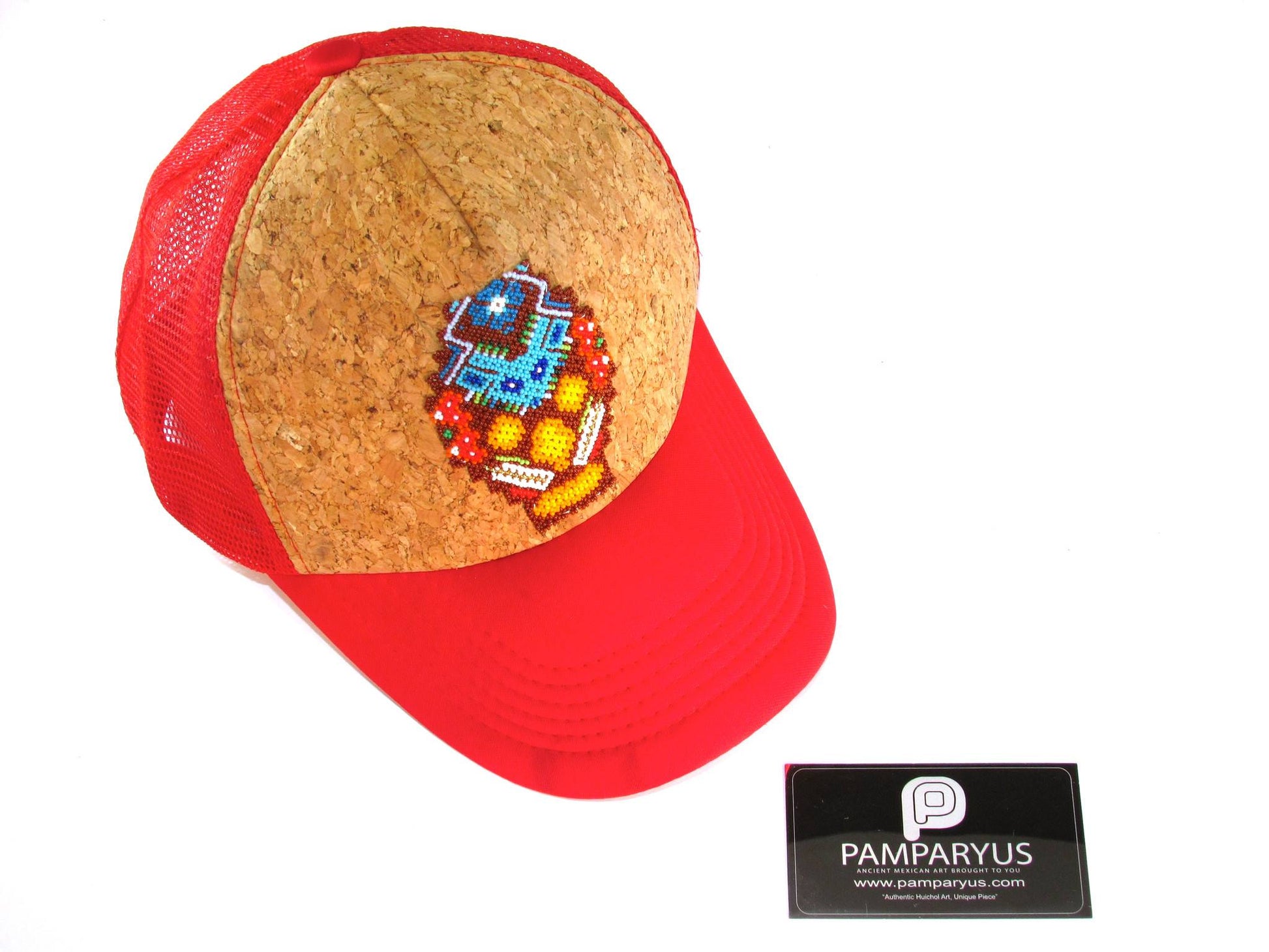 Gorra en Arte Huichol Arte Huichol - Pamparyus 