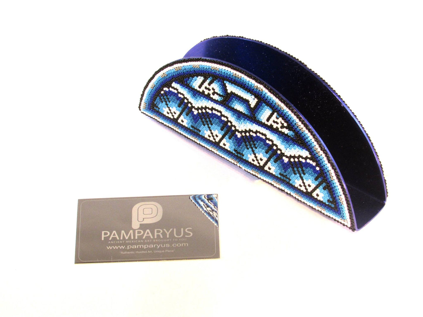 Servilletero Huichol Arte Huichol - Pamparyus 