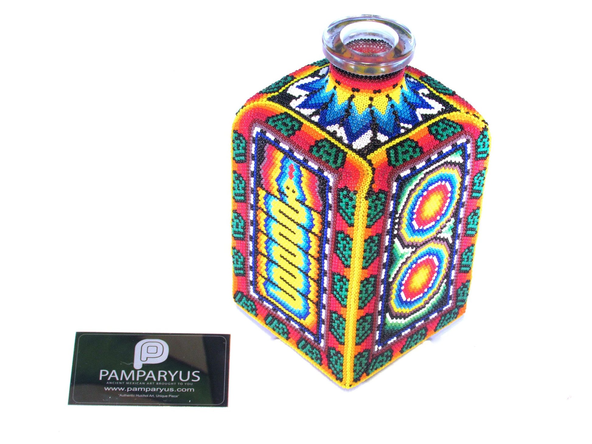 Licorera Huichol Arte Huichol - Pamparyus 