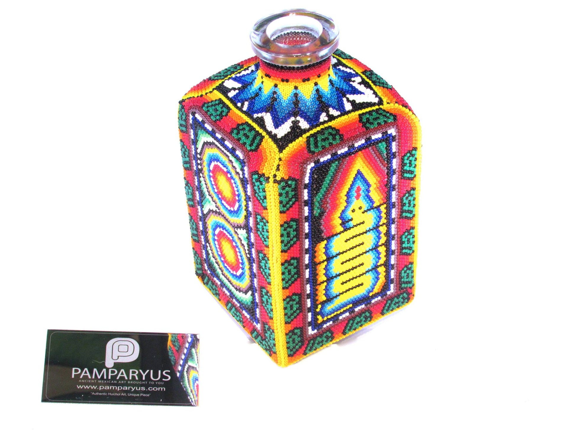 Licorera Huichol Arte Huichol - Pamparyus 