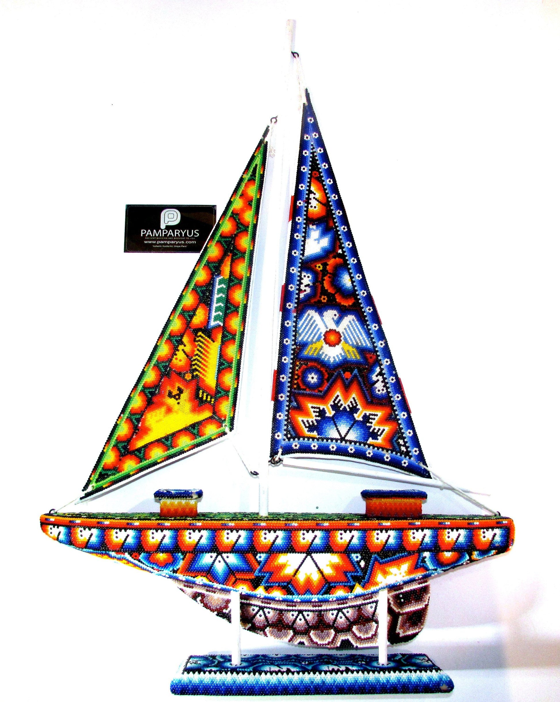 Barco Huichol Arte Huichol - Pamparyus 