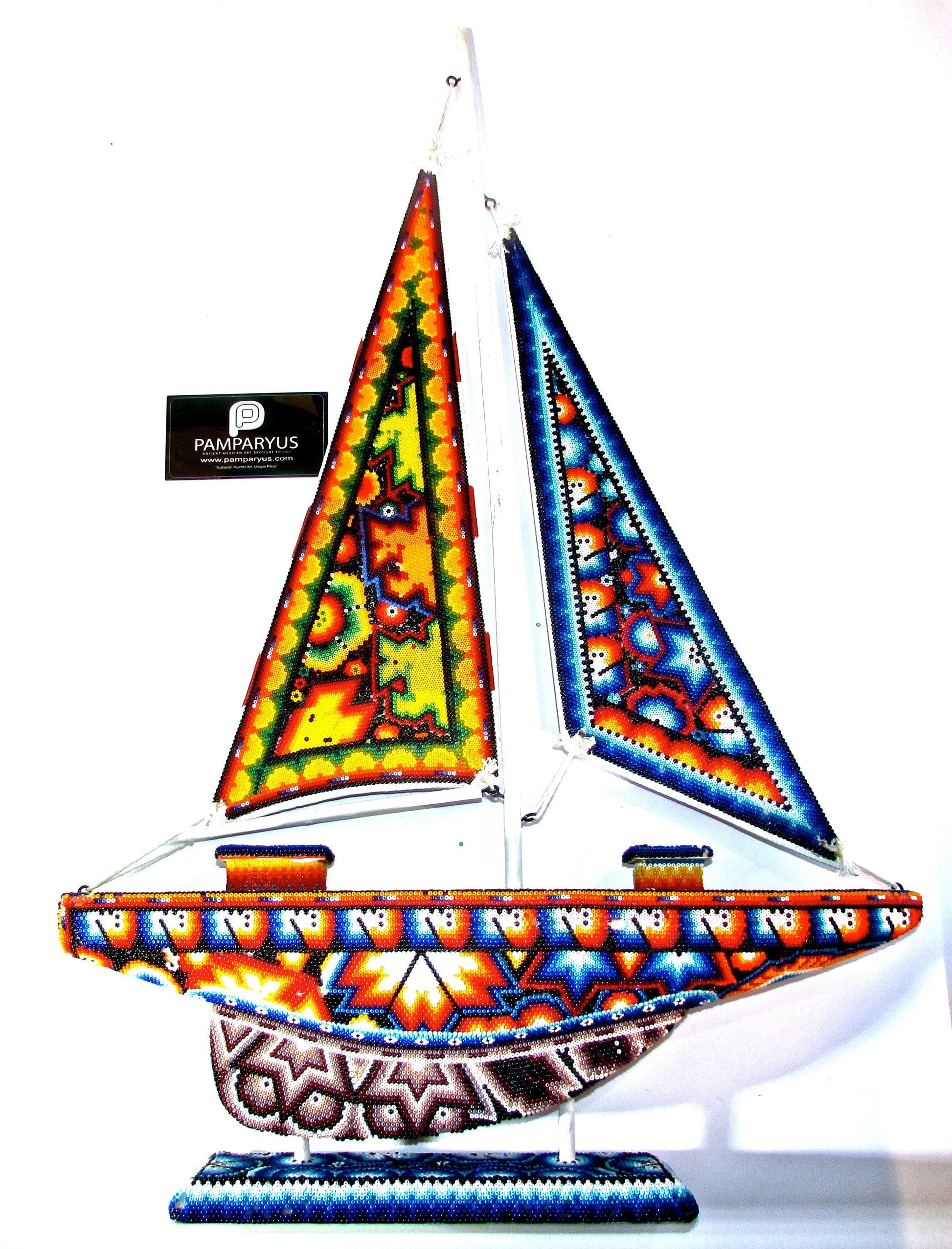Barco Huichol Arte Huichol - Pamparyus 