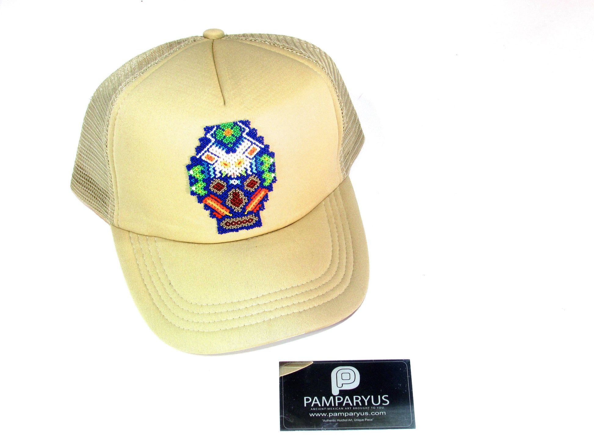 Gorra en Arte Huichol Arte Huichol - Pamparyus 