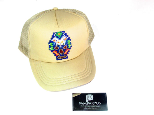 Gorra en Arte Huichol Arte Huichol - Pamparyus 
