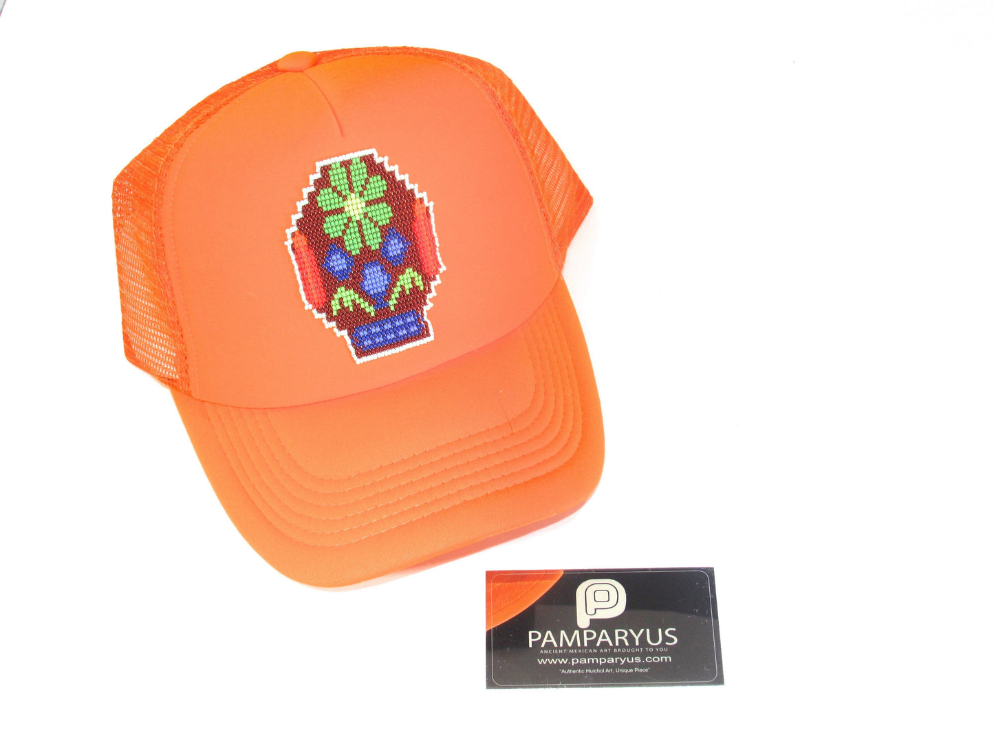 Gorra en Arte Huichol Arte Huichol - Pamparyus 