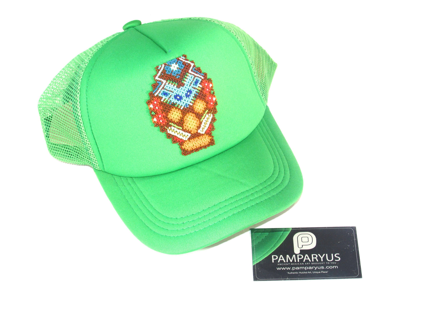 Gorra en Arte Huichol Arte Huichol - Pamparyus 