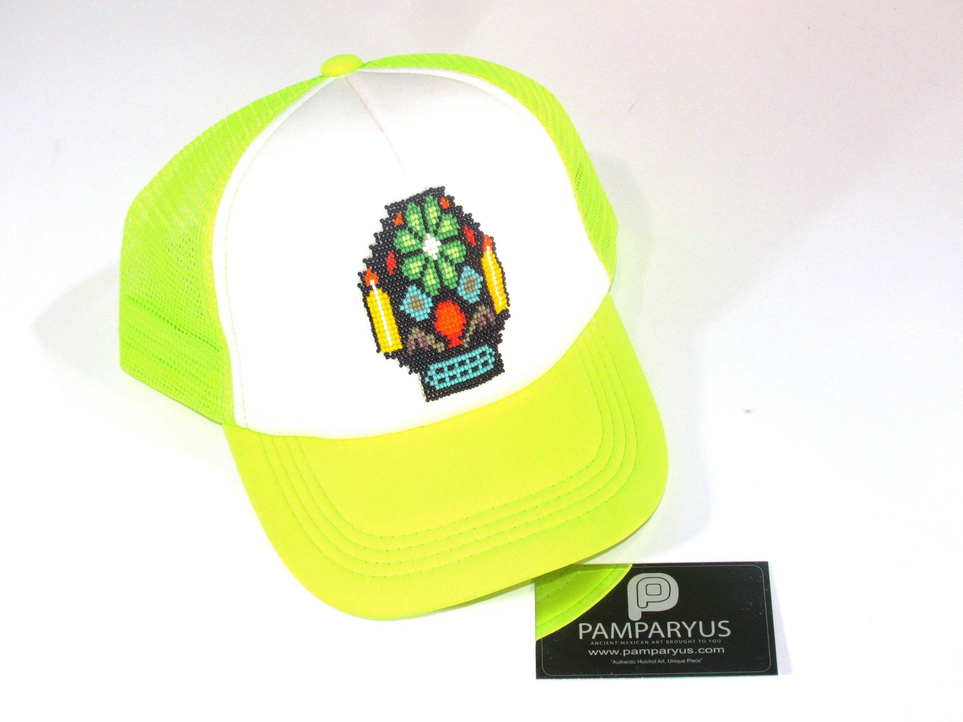 Gorra en Arte Huichol Arte Huichol - Pamparyus 