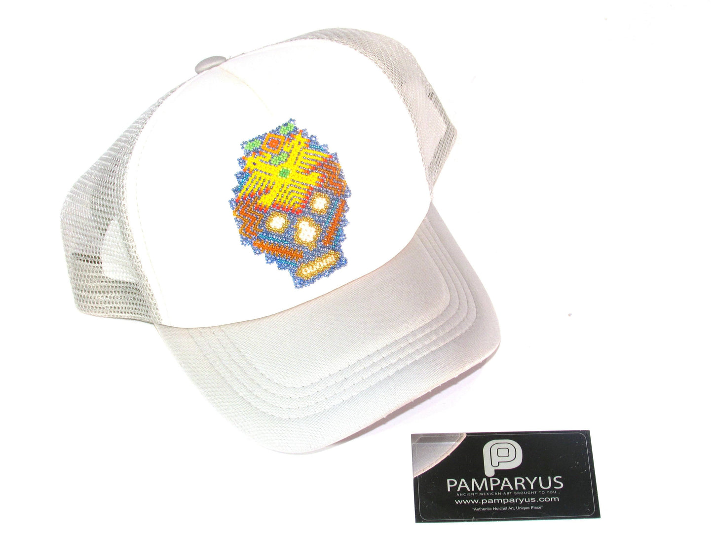 Gorra con Arte Huichol Arte Huichol - Pamparyus 