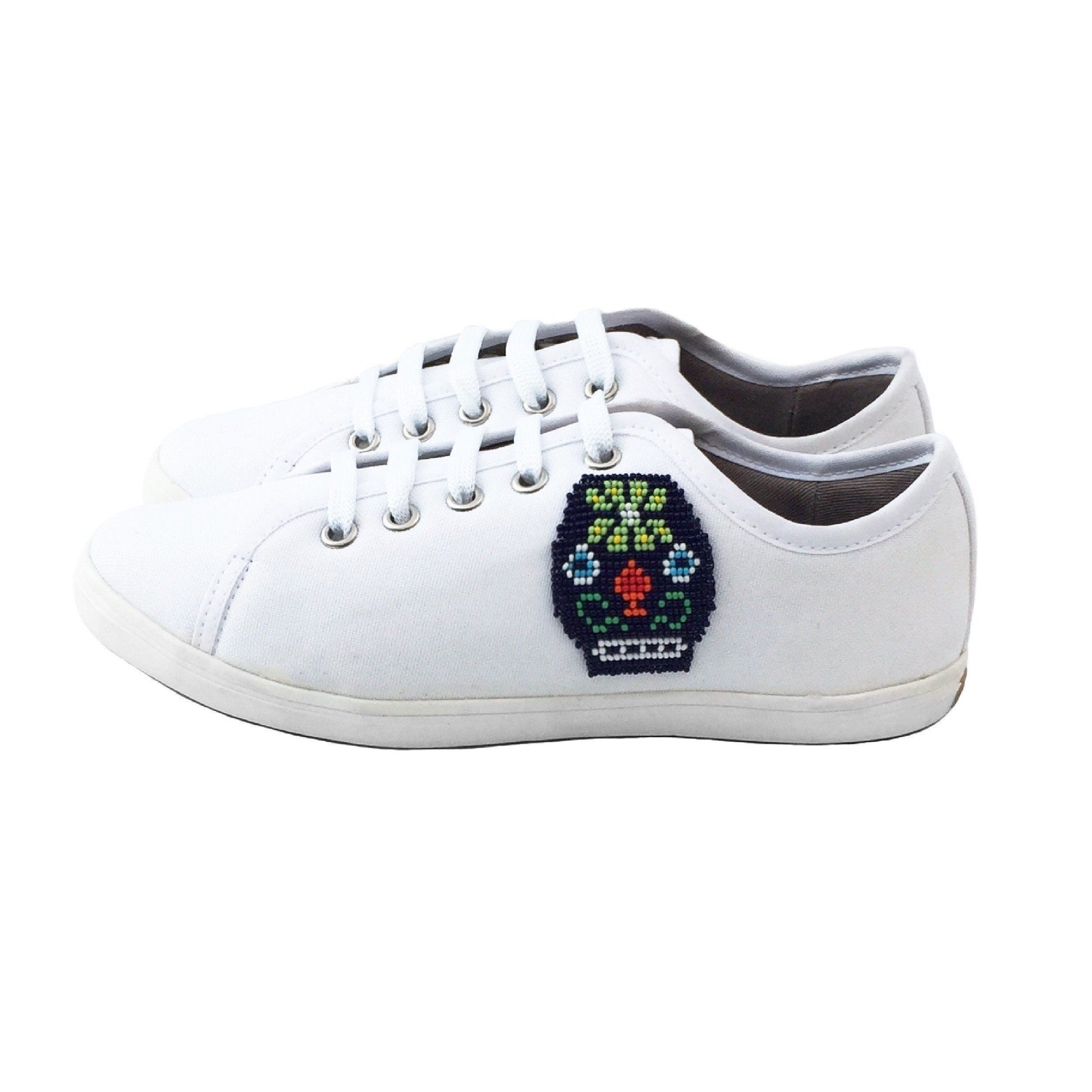 TENIS HUICHOL CALAVERA Arte Huichol - Pamparyus 